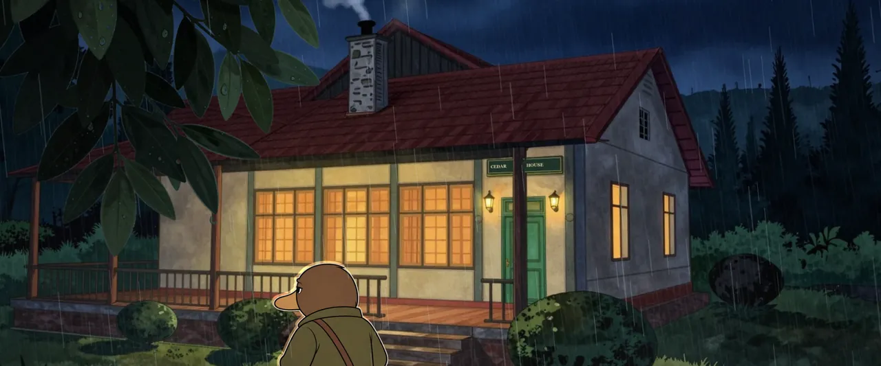 Final opening: the painted Cedar House